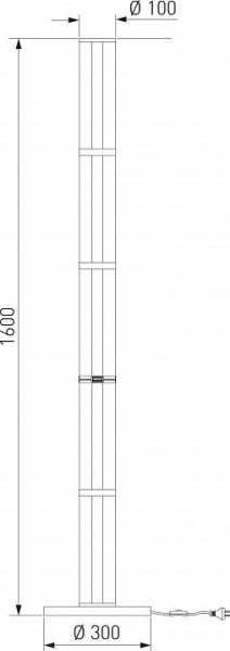Торшер Eurosvet Stark 80537/1 латунь в Лабытнанги - labytnangi.mebel24.online | фото 5