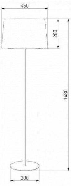 Торшер TK Lighting Maja 2919 Maja в Лабытнанги - labytnangi.mebel24.online | фото 2