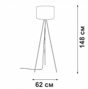 Торшер Vitaluce V2880 V2880-1/1P в Лабытнанги - labytnangi.mebel24.online | фото 4