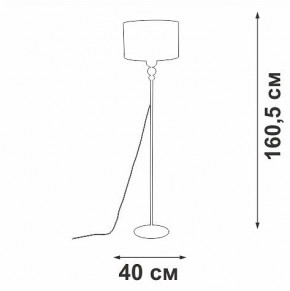 Торшер Vitaluce V2890 V2890-1/1P в Лабытнанги - labytnangi.mebel24.online | фото 2