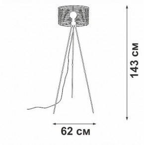 Торшер Vitaluce V3099 V3099-1/1P в Лабытнанги - labytnangi.mebel24.online | фото 4