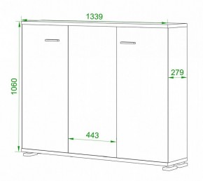 Тумба Домино нельсон ПУ-60-4 в Лабытнанги - labytnangi.mebel24.online | фото 2