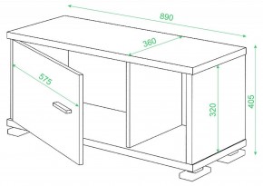 Тумба комбинированная СБ-30/1 в Лабытнанги - labytnangi.mebel24.online | фото 2