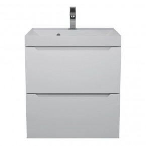 Тумба под раковину Uperwood Tanos 50 см, подвесная, белая матовая в Лабытнанги - labytnangi.mebel24.online | фото 7