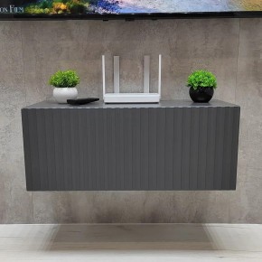 Тумба подвесная под ТВ LINES MTV1-MA 750 Темно-серый (Графит-M 10.1.25) в Лабытнанги - labytnangi.mebel24.online | фото 7