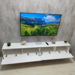 Тумба подвесная под ТВ LINES MTV4-MA 1150 Белый матовый (Белый-M 10.1.2) в Лабытнанги - labytnangi.mebel24.online | фото 11