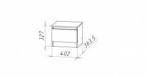 НИЦЦА-12 Тумба прикроватная (НЦ.12) в Лабытнанги - labytnangi.mebel24.online | фото 3