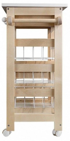 Тумба с баром и корзинами Мебелик в Лабытнанги - labytnangi.mebel24.online | фото 3