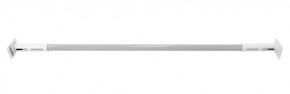 Турник раздвижной 1450-1700 цв. белый-серый FLEXTER PROFI в Лабытнанги - labytnangi.mebel24.online | фото