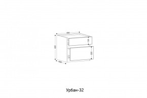 УРБАН - 32 Тумба в Лабытнанги - labytnangi.mebel24.online | фото 2