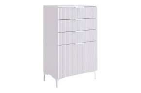 ЗЕФИР Комод (белый муар) в Лабытнанги - labytnangi.mebel24.online | фото